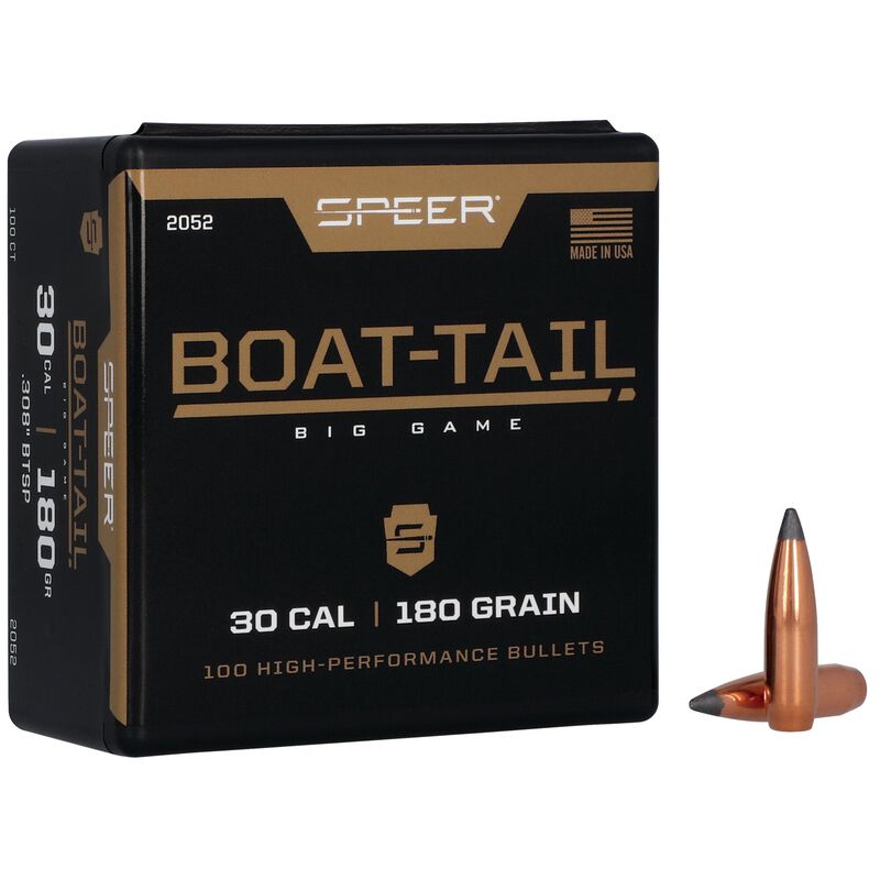 SPEER 308 180GR SP BOAT TAIL 100PK