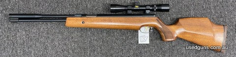 Gun is in excellent condition, Scope is made for air rifles. Please ring 02 67553300 for further info. $65 for Transfer & Postage (No WA)