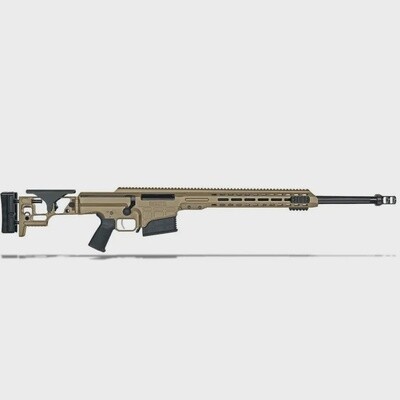 Barrett Mrad Folding Stock 308WIN 24" Fluted FDE