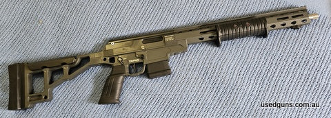 As new Australian made pump action 223. No issues. with 2 new magazines still in factory wrap plus the original magazine price includes post to a licensed deale