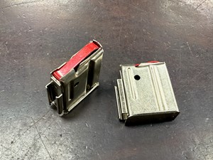 MARLIN
XT22M
22MAG / 17HMR
4 SHOT
SILVER FINISH
ORIGINAL MAGAZINES
EIGHT ONLY

AS NEW $35 EACH