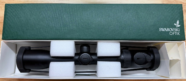 Swarovski Z6i 1.7-10x42 with illuminated 4Ai retical and ballistic turret, scope is new in box with all paperwork & accessories and has never been mounted. Addi