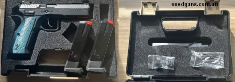 Guaranteed BRAND NEW. Never been fired or loaded. Bought just as pistol club fees were due, but they doubled and I couldn't justify the expense anymore. Pistol 