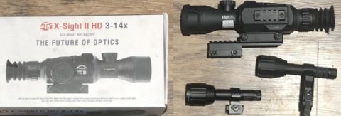 ATN X sight II HD 3-14x - bought New for a rimfire project that never happened. Scope has never been in the field . Price includes post aus wide