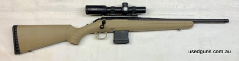 The great all rounder! Tough as nails, able to chamber 5.56 or .223 with a 10 round P-mag. Topped with a versatile LPVO Bushnell 1-8x24 with a BDC reticle, this