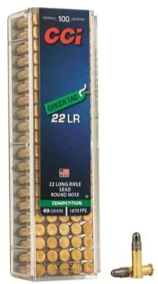 CCI 22LR Green Tag Competition