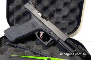 Glock 17A Brand New Zev Barrel and Compensator New Timney trigger Mag well Extended slide release Fluro adj sights 4 Mags