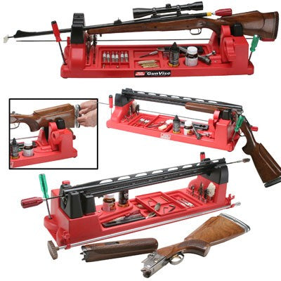 MTM GUN VISE RED