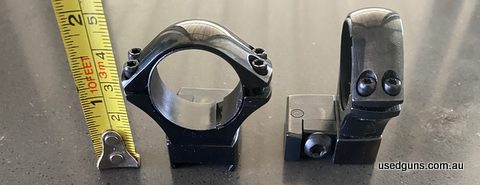 New Sako opti lock inch medium rings