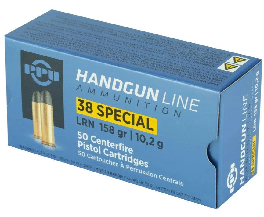 PPU 38 Special158gr LRN 50pk