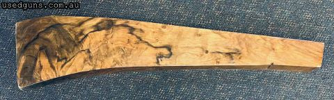 Priced to move, be quick. Exhibition Grade Walnut Stock blank to suit rifle. $15 post Australia Wide. 2 month lay-by available with a 20% deposit.