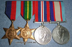 Original WWII Pacific Theatre Medal Group - Recipient:- E.T. Zeuschner. Consists of:- 1939-1945 STAR, PACIFIC STAR, ‚Äö√Ñ√£WAR MEDAL 1939-1945, AUSTRALIAN SERVI