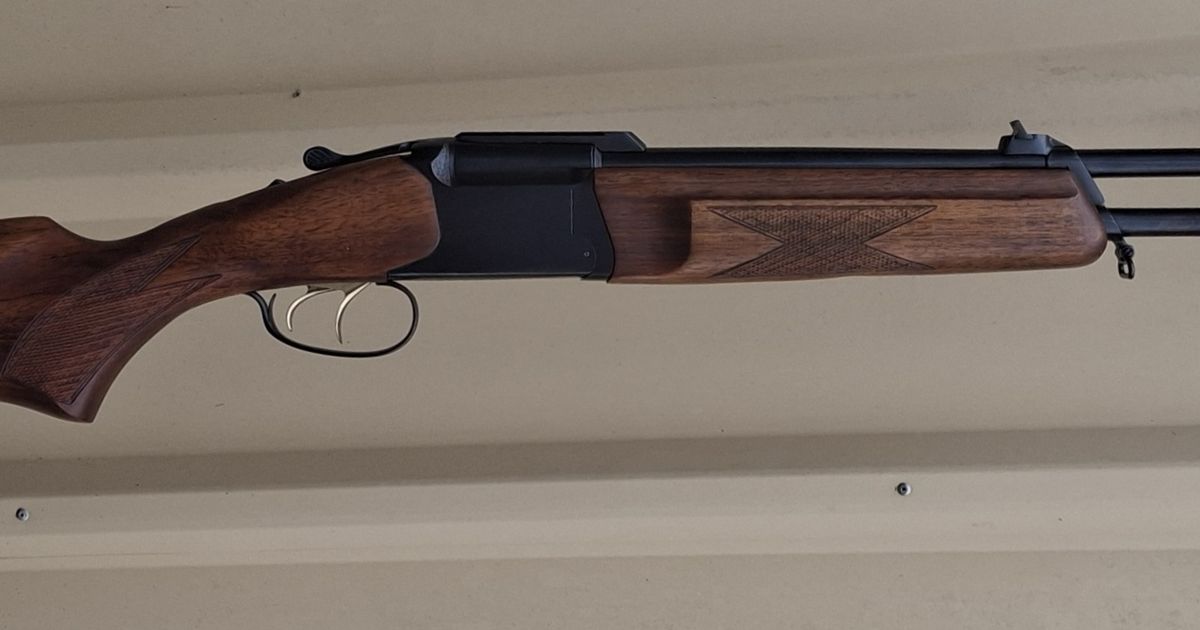 Baikal double rifle