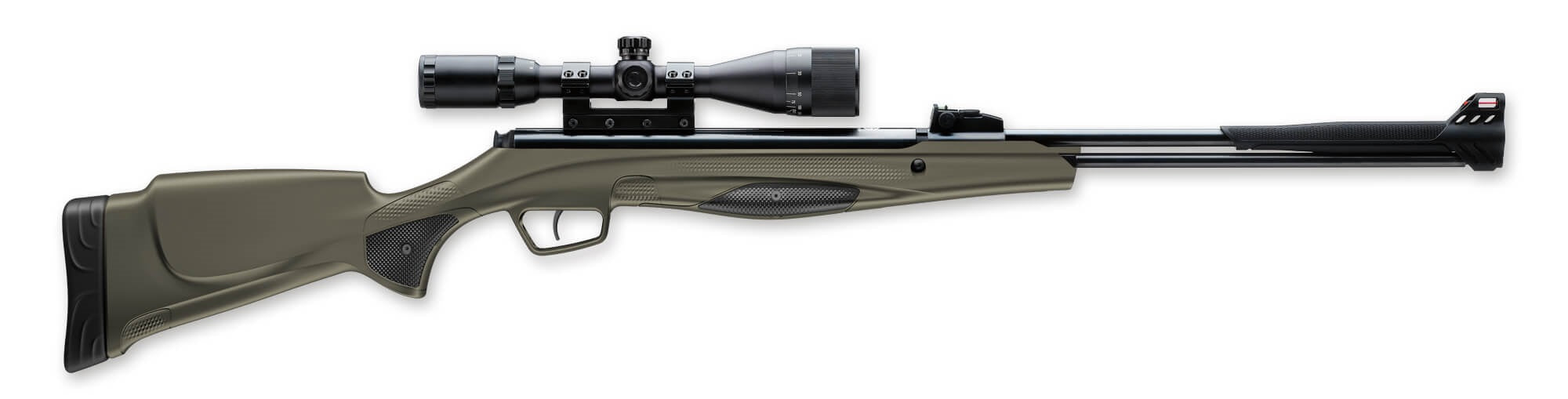 STOEGER RX40 SYNTHETIC GREEN AIR RIFLE & 3-9x40 SCOPE