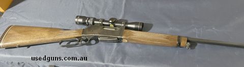 Older style lever action 243 Has been a good reliable hunting rifle , but not getting much use. Usual bumps and wear for a rifle of its age Comes with an older 
