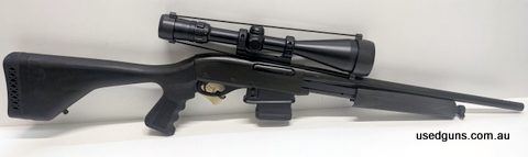 Used Remington 7615 pump action 223 rifle in excellent as new condition with Bushnell Elite 2,5-10x50 scope and 2 magazines. Book: A7-3312 - Serial No: RR27317V