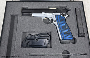 Deceased estate. The owner was an avid gun collector. The firearm is in excellent condition. Only shot a handful of times then was collected and stored away. Co