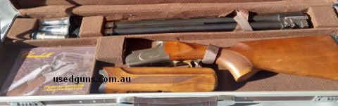 Bought as a farm gun, but have not used it for years. Its just sitting in my safe doing nothing. Comes complete with original factory chokes (5), factory handbo