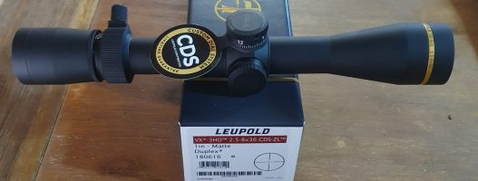 LEUPOLD VX3-HD 2.5-8 x 36 CDS-ZL DUPLEX RETICLE MATTE FINISH BOX AND COVERS As new, never mounted or had rings fitted. Was purchased for a light wait rifle buil
