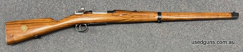 Carl Gustafs Mauser 96 custom full stock. Excellent condition. Appears unfired. $65 Freight to your dealer Australia Wide (except WA $75 to Perth only). 2 month