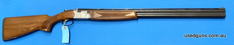 Was $2995 now $2395. Excellent condition Beretta S687 Silver 12G over under. Sports 30 inch barrels in excellent condition. Comes in a Franchi case with 6 choke