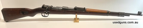 DOU45 Brno Israeli K98 in 308W, matching bolt, metal work in great condition, stock has a few light handling and field use marks that you expect from a surplus 