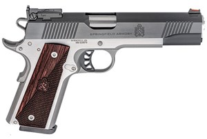 SPRINGFIELD ARMORY
SAPX9119LT
1911 RONIN TARGET
9MM, 9 SHOT
DUO TONE FINISH
CHECKERED SPRINGFIELD TIMBER GRIPS
ADJUSTABLE REAR SIGHT

SPECIAL NEW $1090