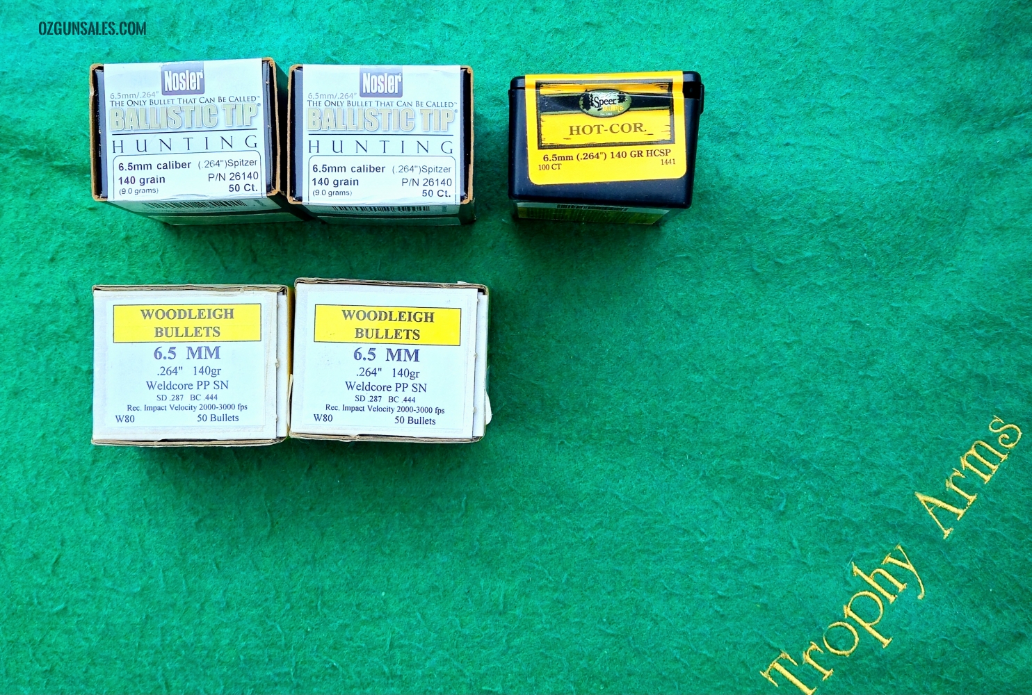 6.5 (.264) Caliber projectile bundle