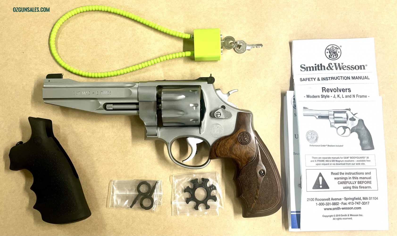 S&W 627-5 PC 8RD .357MAG