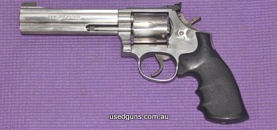 Stock Number. H9740. Smith & Wesson model 686 revolver in 357 Mag. Comes boxed in good original condition.