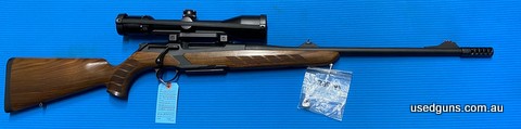 Excellent condition Merkel RX Helix chambered in 308W. Mounted is a Leica Visus 3-12x50i LW. An incredible piece of machinery, woodwork and glass combined. Fine