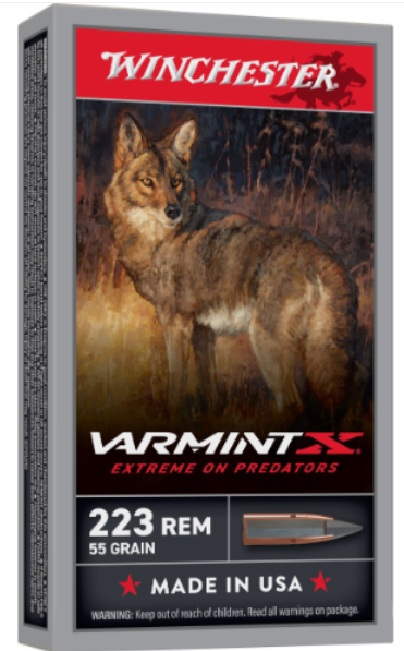 Winchester .223 Varmint X 55gr 20pk