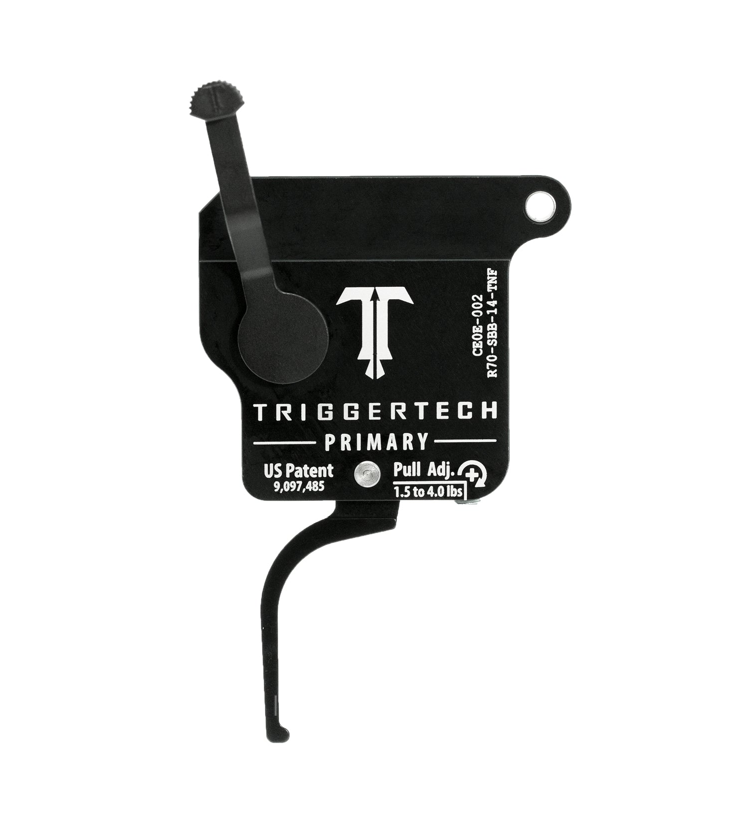 TRIGGERTECH PRIMARY FLAT BLK TOP SAFTEY REM 700 S/ STAGE CLONE