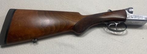 Selling my Beretta side x side, it is in new condition, only fired a few packets of shells. Comes with all factory and shop paperwork. Collector's item. first t