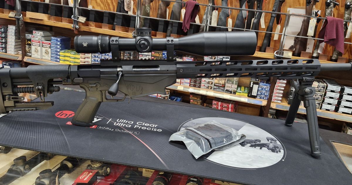 Ruger Precision Rifle 308, Vortrex Venom 5x25x56, bipod, other extras