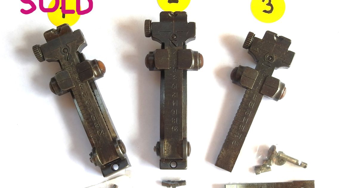 SMLE Mk.1 rear sight units