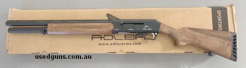 CLEARANCE SALE - BRAND NEW - ADLER B220 12G 20" STRAIGHT PULL SHOTGUN 7 SHOT WALNUT. Specifications - Barrel/Chamber: 20"/3" Stock: Turkish Walnut with sling sw