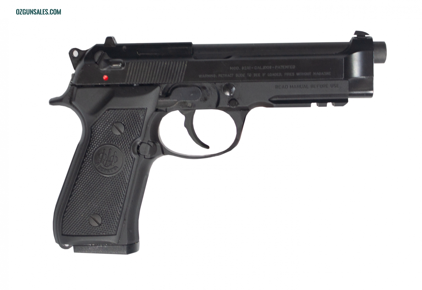 Beretta 92A1 9mm Cased