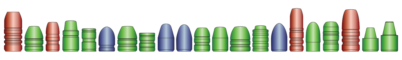 Boyne Cast 9mm Projectiles