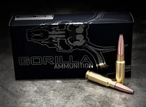 GORILLA
GA86190PS
PUNISHER SERIES
8.6 BLACK OUT, 190GR, HOLLOW POINT
AMMUNITION

$129 /PER 20
$580 /PER 100
$1049 /PER 200
