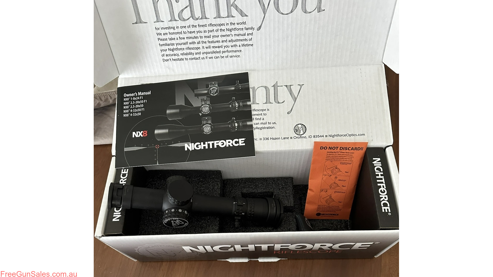 Nightforce NX8 1-8