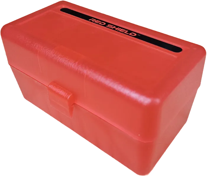Red Shield Rifle .308 (or similar) Ammo Box - 50 Round