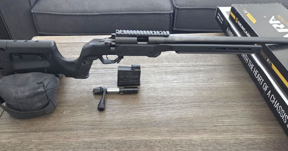 Bergara B14R Steel .22LR – MDT XRS – Excellent Condition