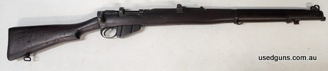 For sale a fully complete and fully matching Enfield 1918 ShtLE III* All serial numbers match from receiver to nose cone, bore scores a 5/10, stock in fair cond