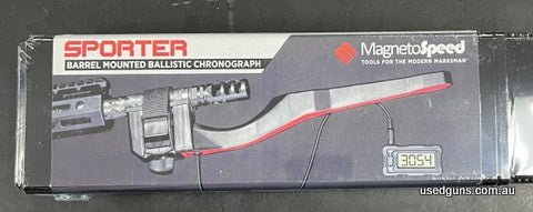 Sporter barrel mounted ballistic chronograph. Price includes postage