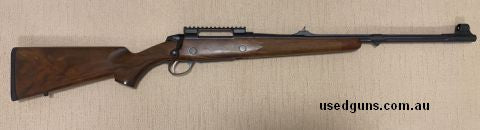 New/ unfired Sako 85 Grizzly 9.3x62mm with original box.