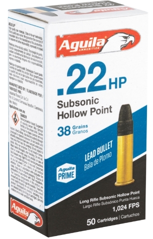 Aguila Subsonic Hollow Point 22lr