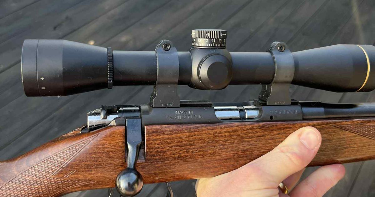 CZ 452 American .22LR *Rifle & Mounts Only*