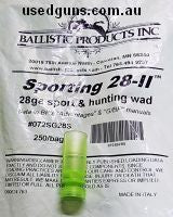 5000 brand new 28 gauge wads. Suitable for 3/4 or 7/8 oz lead. Buyer to pay freight. Components getting hard to find in this delightful gauge. Text messages pre