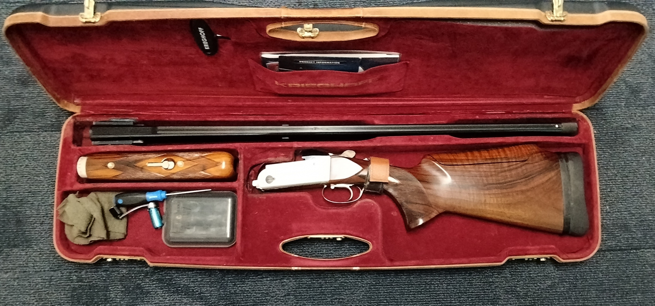 Krieghoff K80 ,30" barrels trap gun with chokes